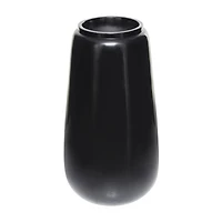 30" Black Modern Vase