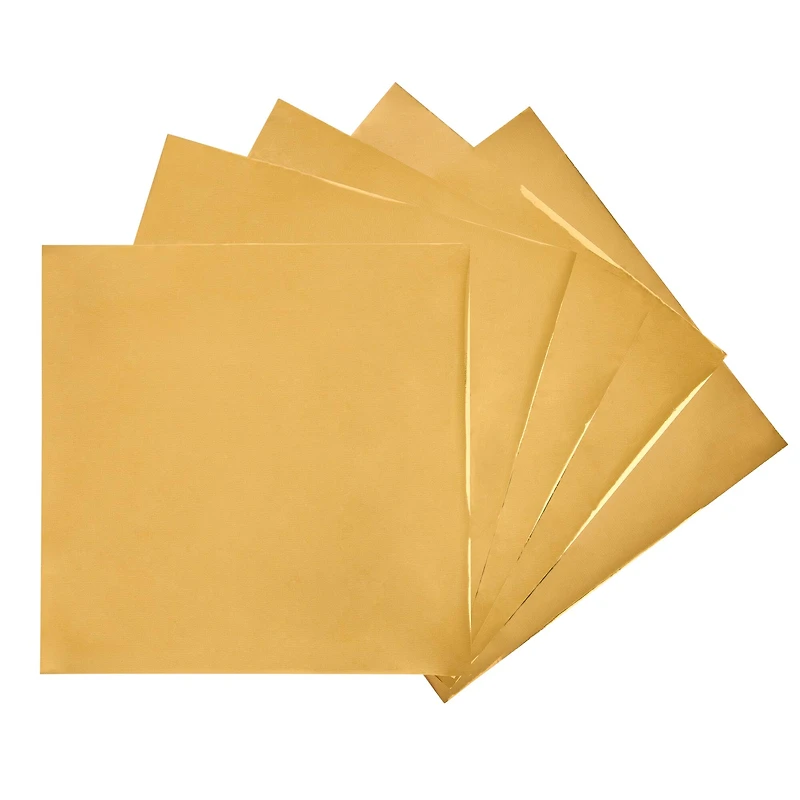 Gold Foil Transfer Sheets by Recollections™, 5.5" x 5.5"