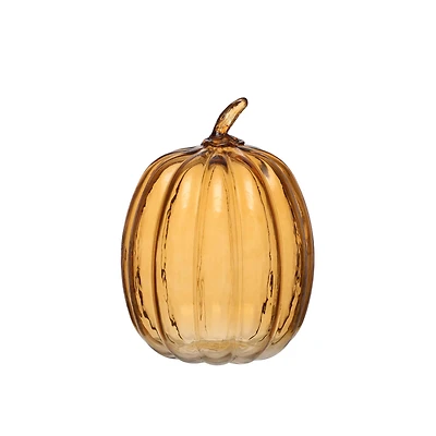 8" Glass Pumpkin by Ashland
