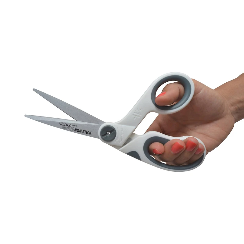 Westcott® 8" Titanium Bonded Non-Stick Craft Scissors