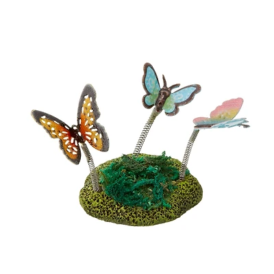 12 Pack: Mini Butterflies with Moss by Make Market®