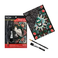 Brea Reese™ 6" x 8" Motifs Scratch Art Paper Pad