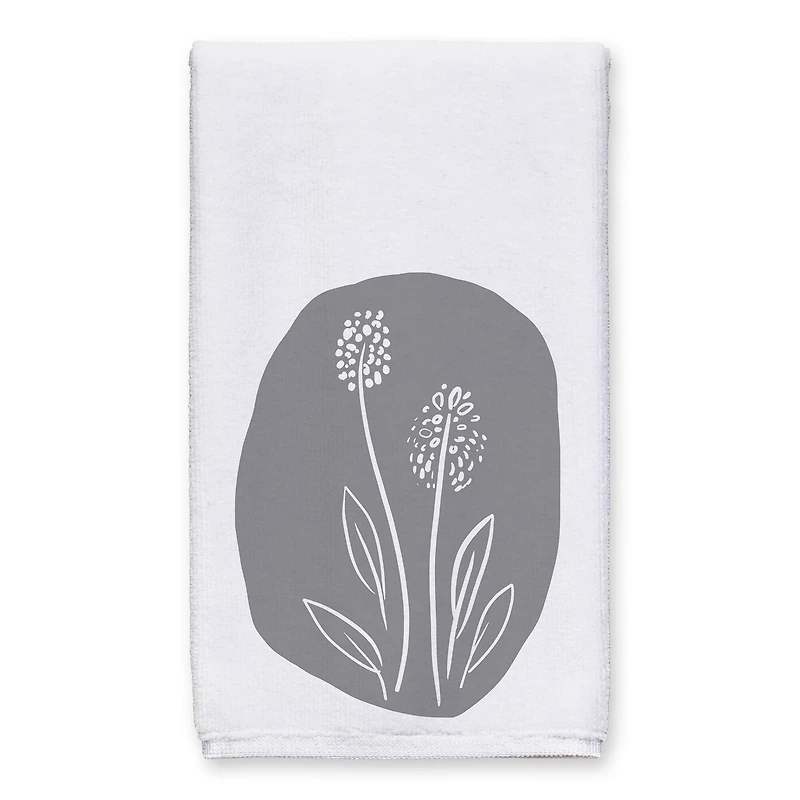 Simple Contour Flower 16" x 25" Tea Towel Set of 2