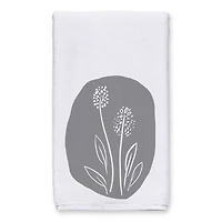 Simple Contour Flower 16" x 25" Tea Towel Set of 2