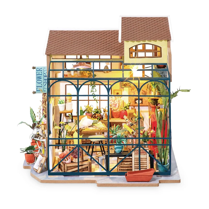 Rolife® Emily's Flower Shop DIY Miniature House Kit