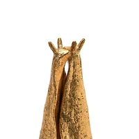 Hello Honey® 9" Gold Iron Snail Bookends Set