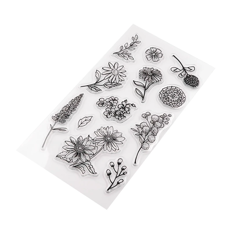 Flowers Clear Stamp Set by Recollections™
