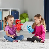hand2mind Feelings Family™ Hand Puppets Set