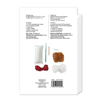 Intermediate Gingerbread Cookies & Candy Cane Amigurumi Crochet Ornament Kit by Loops & Threads®