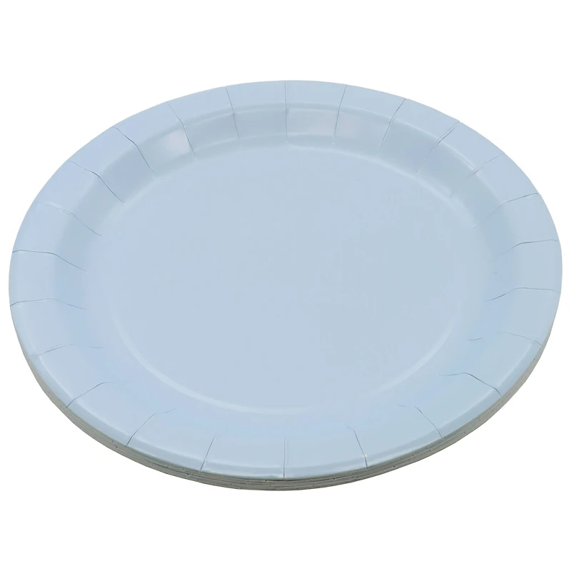 9" Blue Paper Plates, 10ct. by Celebrate It™
