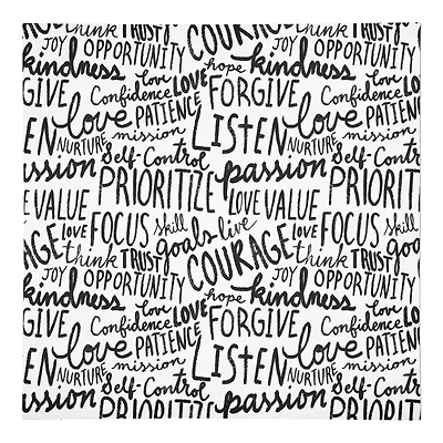 Wisdom Words 10" x 10" Cotton Twill Napkin