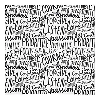 Wisdom Words 10" x 10" Cotton Twill Napkin