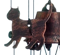 26" Bronze Cats Wind Chime