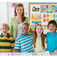 Trend Enterprises® Rainbow Birthday Wipe Off® Learning Set