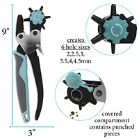 The Beadsmith® Rotating Leather Hole Punch