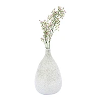 Hello Honey® 12" Medium Textured Terracotta Vase with Distressed Finish