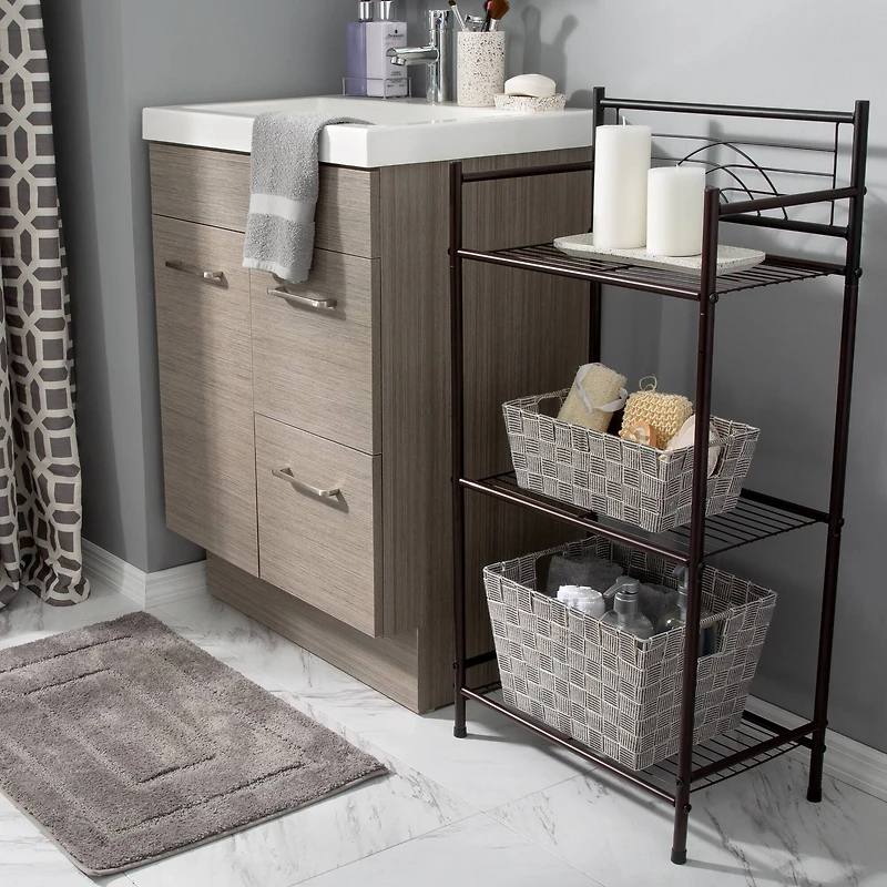Bath Bliss Oil-Rubbed Bronze -Tier Storage Shelf