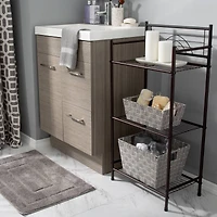 Bath Bliss Oil-Rubbed Bronze -Tier Storage Shelf