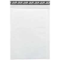 JAM Paper 7.25" x 10.5" White Kraft Bubble Lite Padded Mailers, 25ct.
