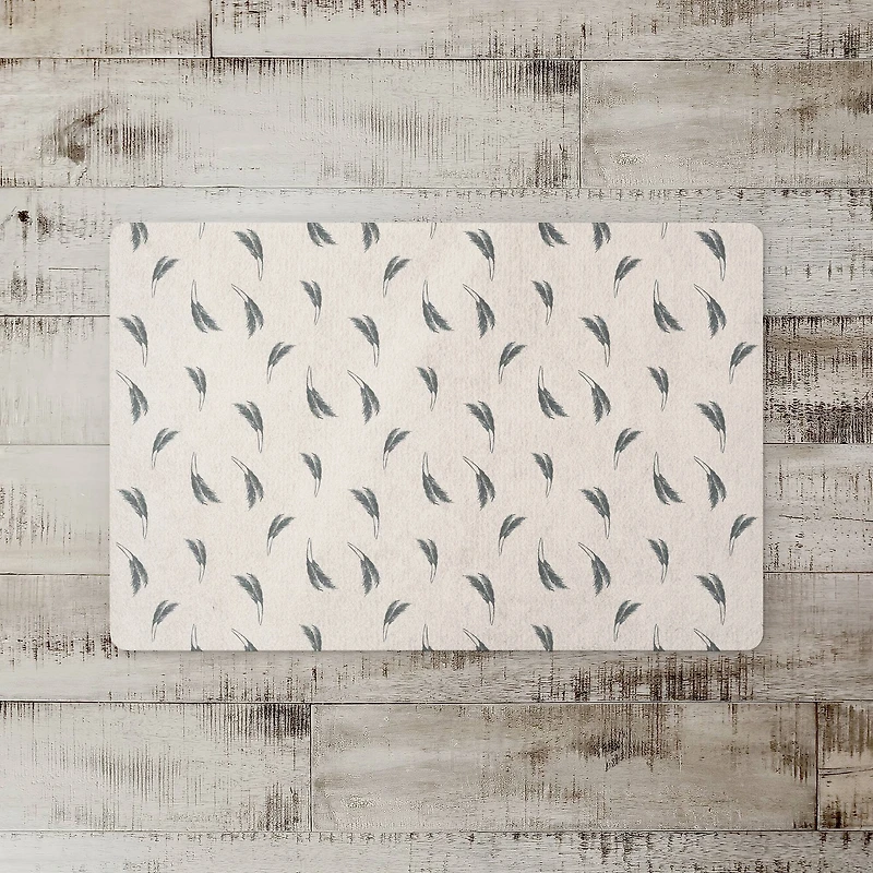 Feather Grass Floor Mat