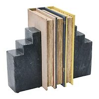 Hello Honey® 6.5" Geometric Marble Bookend Set