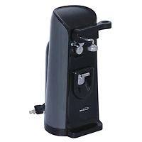 Brentwood Tall Electric Can Opener with Knife Sharpener & Bottle Opener