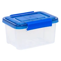 IRIS® Letter & Legal Size Element Resistant Clear File Box