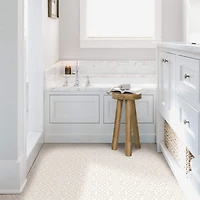 FloorPops Parthenon Peel & Stick Floor Tiles