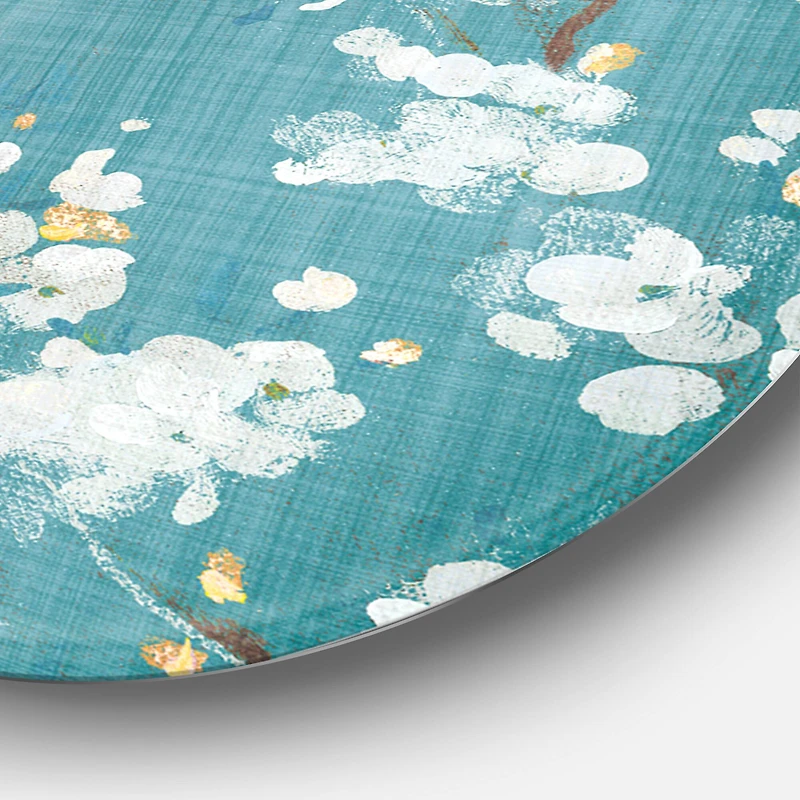 Designart - Blue Cherry Blossoms I