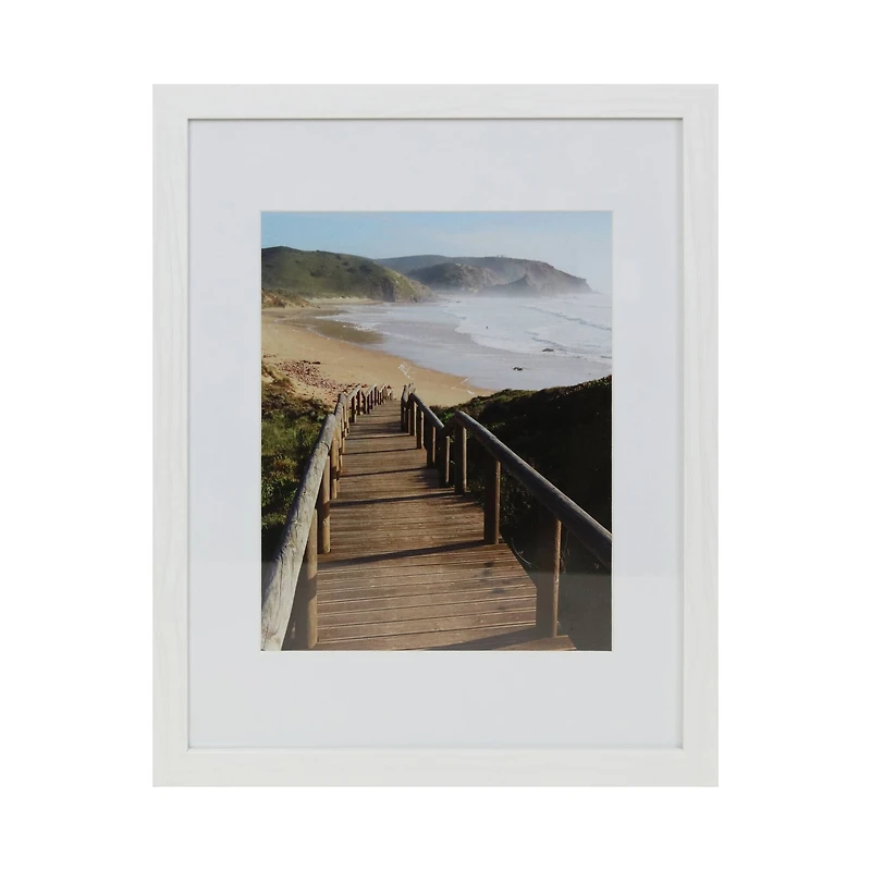 3 Pack White 8" x 10" Frame with Mat, Gallery™ by Studio Décor®