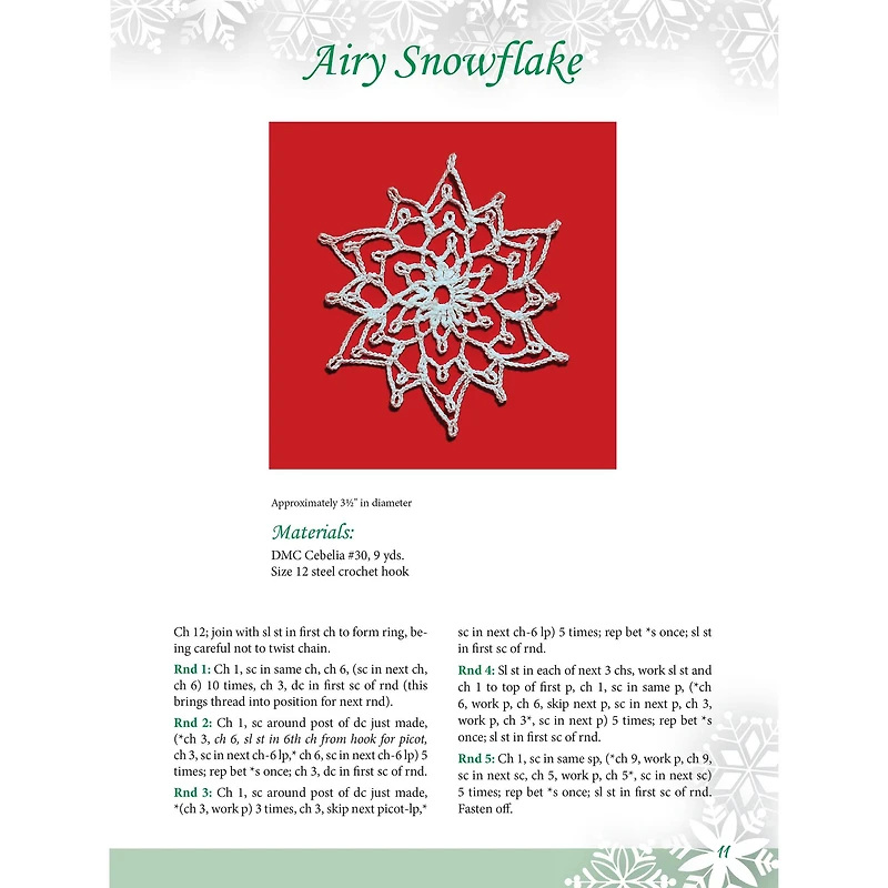 Dover Publications Christmas Ornaments To Crochet