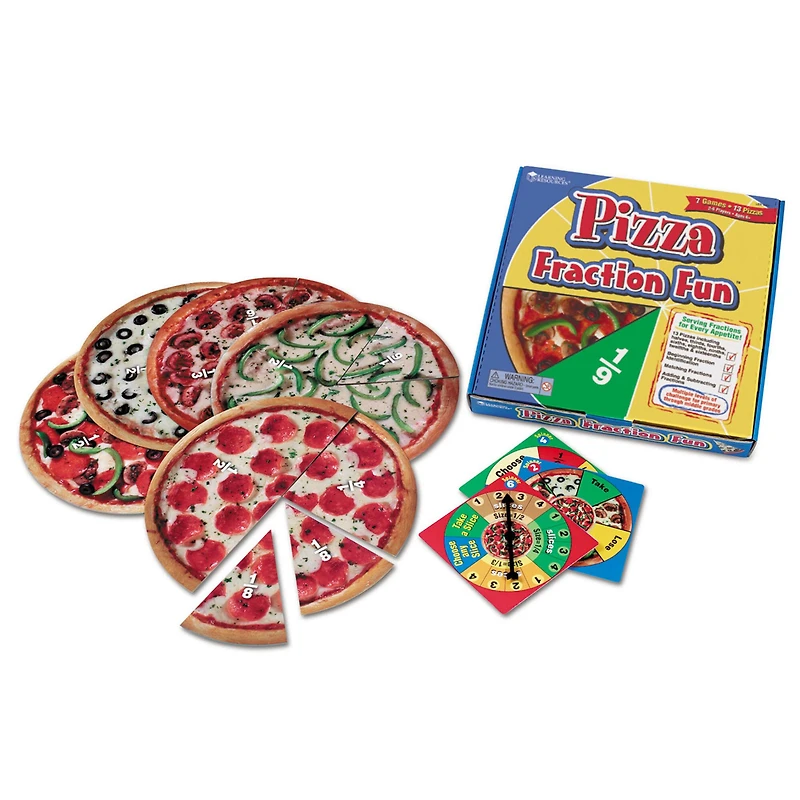 Learning Resources® Pizza Fraction Fun™ Game