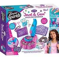 Cra-Z-Art® Shimmer 'n Sparkle 2-in-1 Jewel & Gem Dazzling Designer