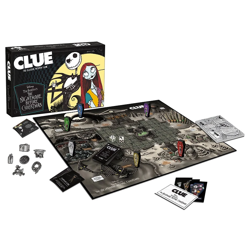 USAopoly CLUE®: Disney Tim Burton's The Nightmare Before Christmas