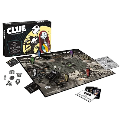USAopoly CLUE®: Disney Tim Burton's The Nightmare Before Christmas