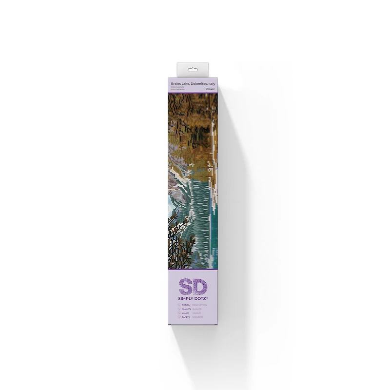 Diamond Dotz® Intermediate Braies Lake, Dolomites, Italy Diamond Painting Kit