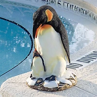 Design Toscano 19.5" Positively Penguins Sculpture