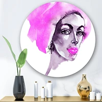 Designart - Afro American Woman Fashion Portrait