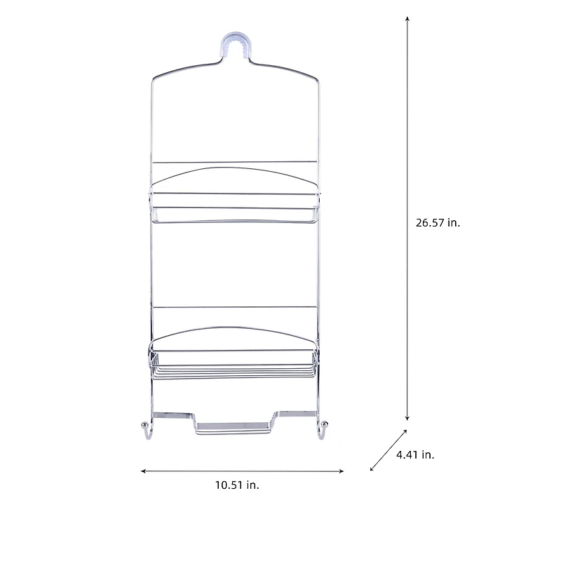 Bath Bliss Ellipse Collection Deluxe Shower Caddy