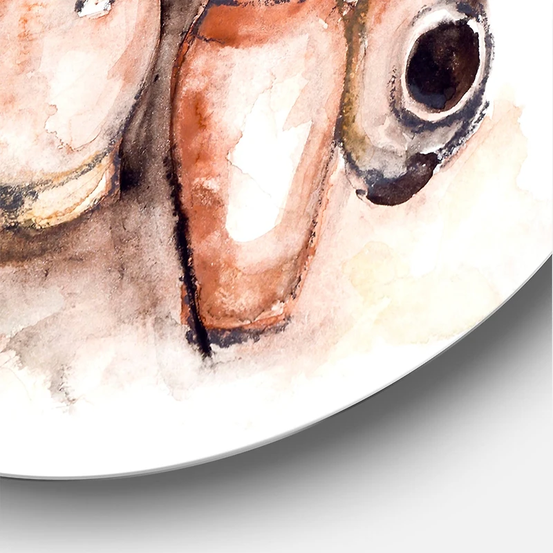 Designart - Lavender Flowers On Ancient Cart