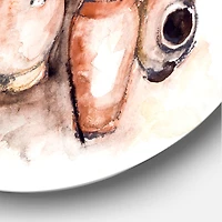 Designart - Lavender Flowers On Ancient Cart