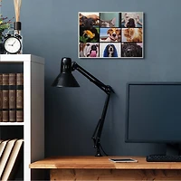 Stupell Industries Animal Video Chat Meeting Office Pet Humor Wall Plaque