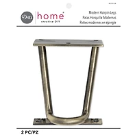 Dritz® Home Antique Brass Modern Hairpin Legs Set