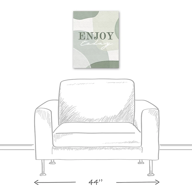 Enjoy Today 16" x 20" Canvas Wall Art