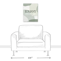 Enjoy Today 16" x 20" Canvas Wall Art
