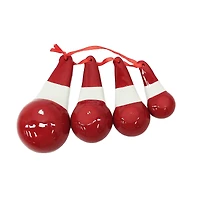 Santa Ceramic Measuring Spoon Set by Ashland®