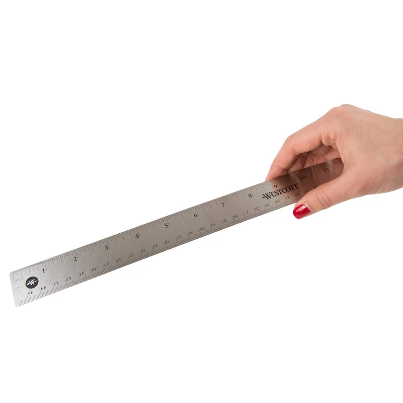 Westcott® 18" Stainless Steel Ruler