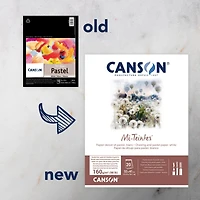 Canson® Mi-Teintes® Pastel with Glassine Pad, 9 x 12"
