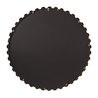 CosmoLiving by Cosmopolitan Gold Metal Orb Framed Wall Mirror 36" x 2" x 36"