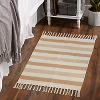 DII® Stone Combo Stripe Hand-Loomed Rug, 2ft. x 3ft.